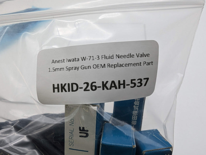 Anest Iwata W-71-3 Fluid Needle Valve 1.5mm Spray Gun OEM Replacement Part