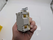 Eaton GFCI Blankface Receptacle Self Testing 20A 125V #14-10 AWG Ivory SGFD20V 5