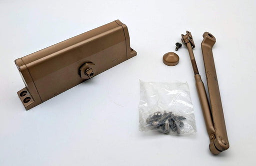 Yale No 84 Door Closer Non-Hold Open Bronze Finish Narrow Stile Century Model 1