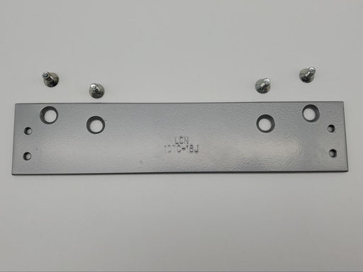LCN 1070-18 Door Closer Adapter Plate Aluminum Finish Hinge Side Jamb Mount 1