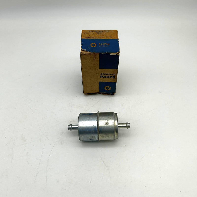 Mopar 8126312 Gasoline Filter In-Line OEM NOS 1975 80 (Six) Open