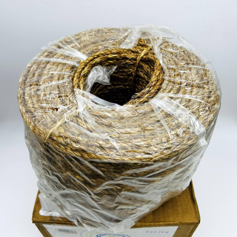 Tytan MN14600 Manila Rope 1/4in X 600ft 3-Strand Twisted 54 lb Load Natural 7