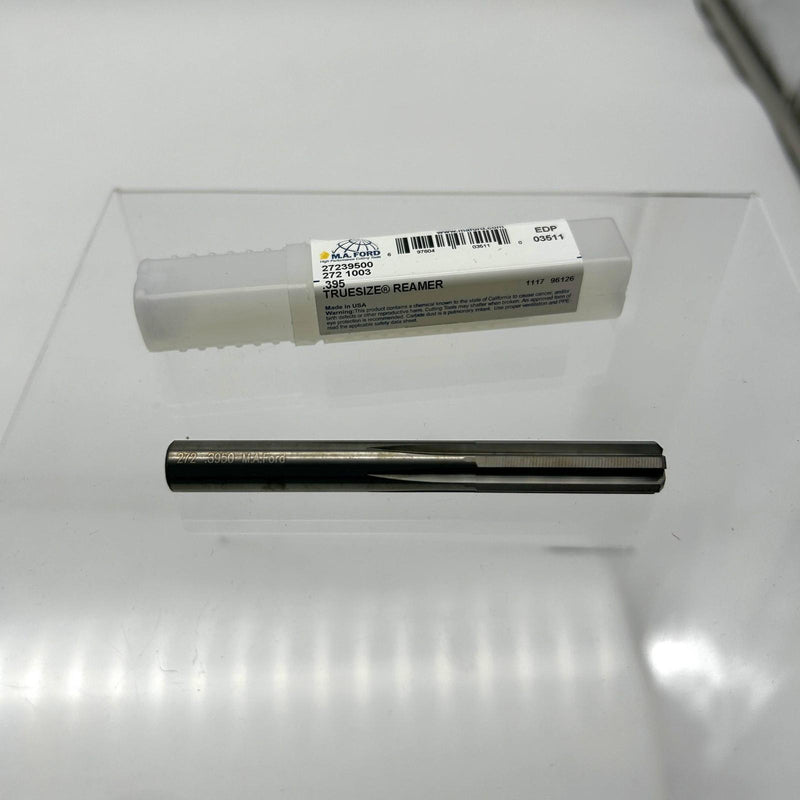 M.A. Ford 27239500 Chucking Reamer .3950" Solid Carbide Straight Flute Shank 10
