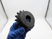 Martin 50BS17 1 Roller Chain Sprocket 1" Bore 17 Teeth 5/8" Pitch 2.6875" Hub OD 2