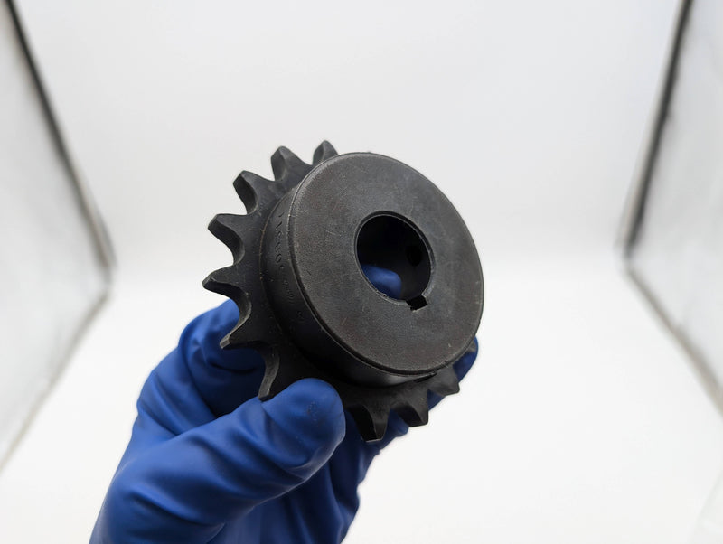 Martin 50BS17 1 Roller Chain Sprocket 1" Bore 17 Teeth 5/8" Pitch 2.6875" Hub OD 2