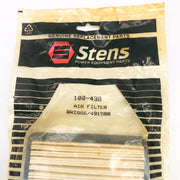 Stens 100-438 Air Filter NOS For Briggs and Stratton 491588 Sealed 5