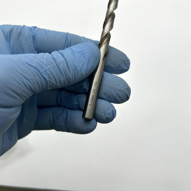 11pk Cle-Line C62869 Jobber Length Drill 1898 7.1mm General Purpose HSS Bright