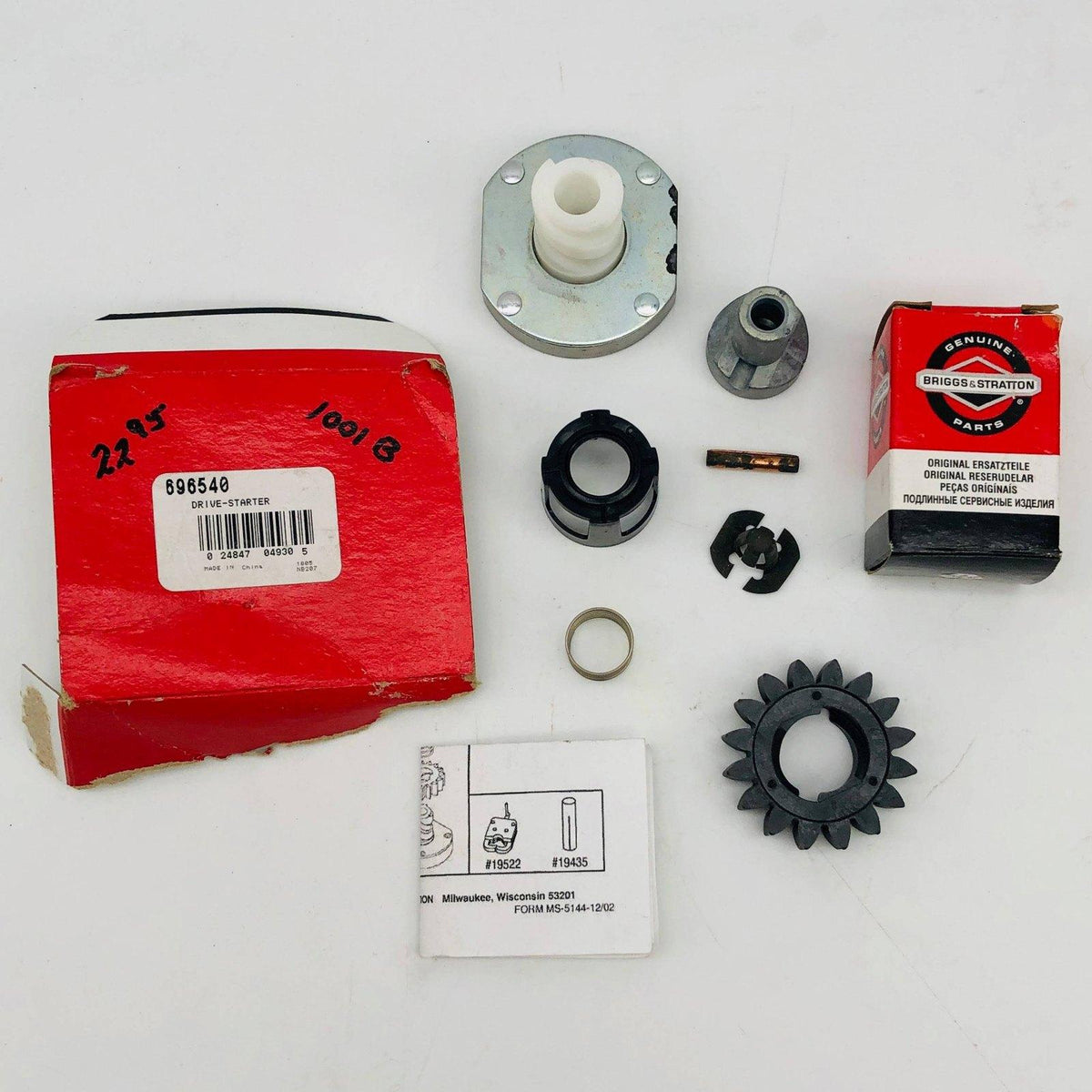 Briggs & Stratton 696540 Elektro-Starter-Set – Für Alten Rollstift-Starter, Original Ersatzteil Für Rasenmäher & Co. Briggs & Stratton 696540 Elektro-Starter-Set – Für Alten Rollstift-Starter, Original Ersatzteil Für Rasenmäher & Co.