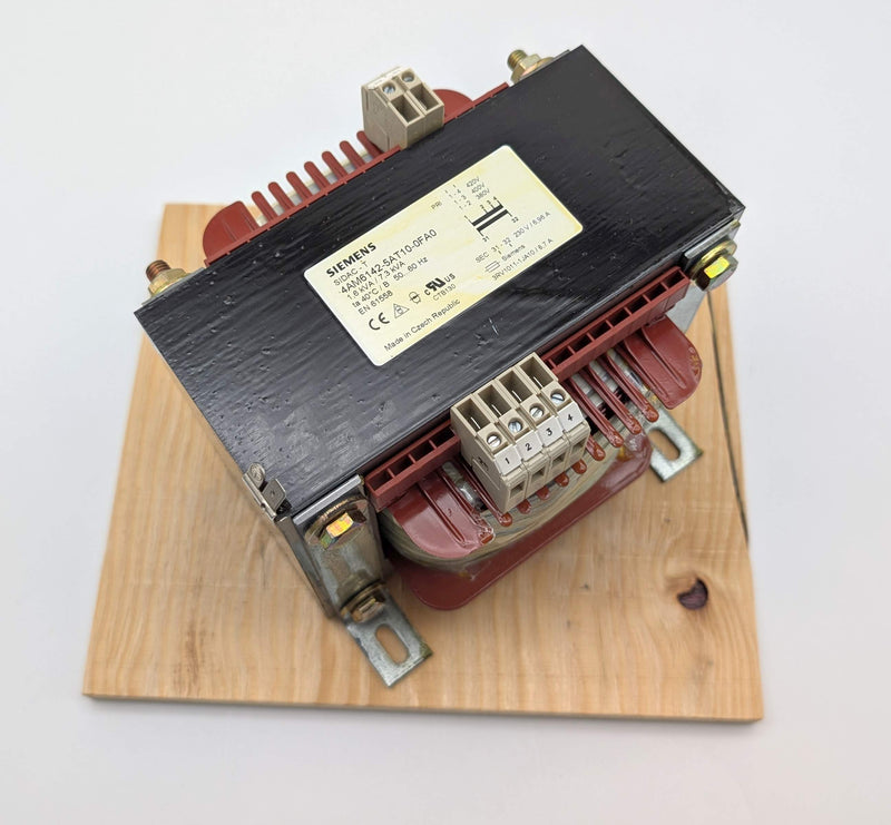 Siemens 4AM6142-5AT10-0FA0 SITAS Control Transformer 1.6kVA Rating 400V Primary