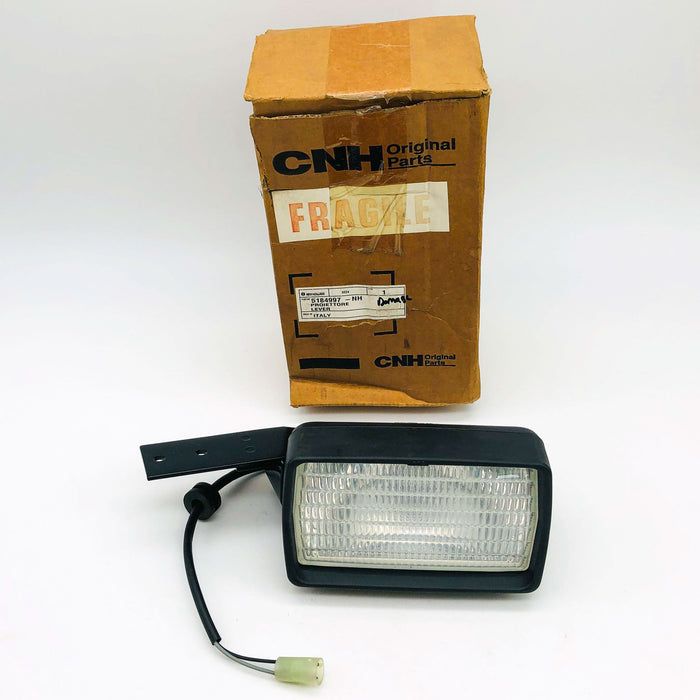 CNH New Holland 5184997 Headlamp Clear OEM New Old Stock NOS Open Wear