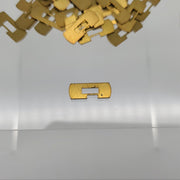 50x American Cylinder Lock Wafers 3501010 Brass 0.255" Depth 0.65" L x 0.25" W 2