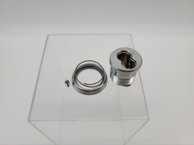 Arrow 16CR-16-003 SFIC Mortise Cylinder Housing 1-1/8" 6 Pin Polished Chrome