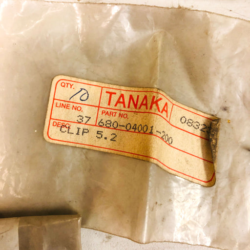 Tanaka 68004001200 Clip Spring for Chainsaw OEM New Old Stock NOS 2