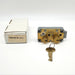 Ilco Safe Deposit Box Lock A402 LH Left Hand Satin Brass 2 Keys A402100-04-41LH 3