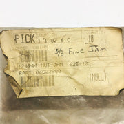 Gravely 06539600 Nut Jam .625-18 OEM NOS Replaces 124944 / 06523800 Clear 2