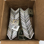 50pk Superstrut AB202 Angle Fitting Steel 90-Degree 2-Hole With GoldGalv Finish 3