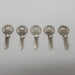 5x Abus 85/40 KBL Padlock Key Blanks #90420 Nickel Plated 5 Pin Left Handed 3