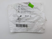 Arrow Pneumatics SQF-3 3/8" NPT Male Super Quiet Flow Muffler 3-27/64" L 4 Pack 4