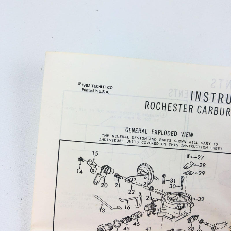 Mopar 7016655 J315463A Carburetor Repair Kit NOS for Jeep Rochester 2G/2GC/2GV 8