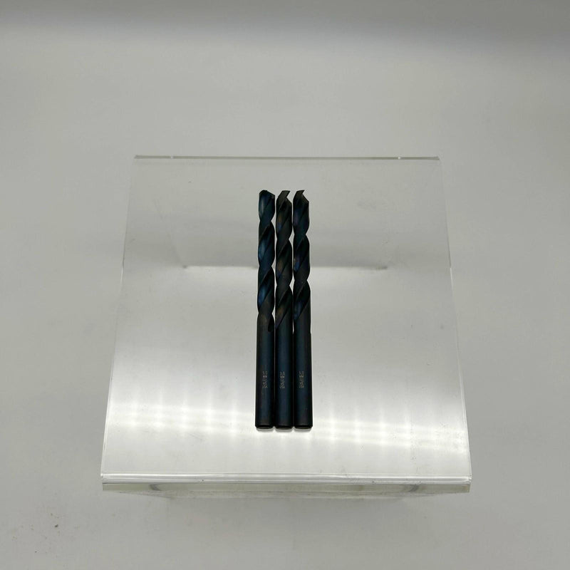3pk Chicago-Latrobe 45885 Jobber Drill Bit Heavy Duty Black Oxide 150ASP 9.00mm
