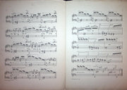 The Last Hope Vintage Sheet Music Large L M Gottschalk Conservatory Publication 3