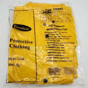 DuraWear 1220 Rainsuit XXL / 2XL 50-52 PVC Nonconductive Overall Coat & Hood 11