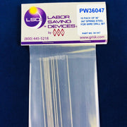 LSDI LS-84-547 Reference Drill Bits .047in X 36in George Risk In. PW36047 20pk 1