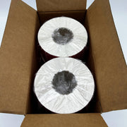 4x6 Industrial Thermal Transfer Labels Red 4 Rolls 4000 Labels Ttl Uline S-5955R 5