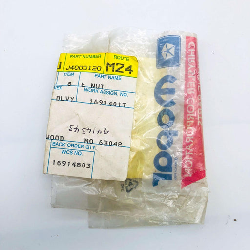 Mopar 4003120 Nut for Low Profile Mirror Roof Rack OEM NOS 81-86 Jeep Cher Wag 2