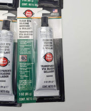 Pro Seal Clear RTV Adhesive Sealant Gasket Silicone 3oz Pack of 12 Tubes 80066 2
