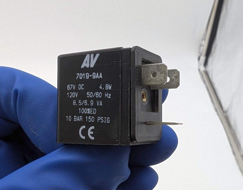 Automatic Valve 7019-9AA Solenoid Coil 120 VAC 67 VDC 150 PSI 1
