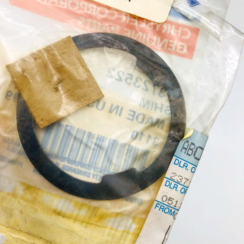 Mopar 3723522 Shim for Drive Pinion Bearing OEM New Old Stock NOS Sealed 3