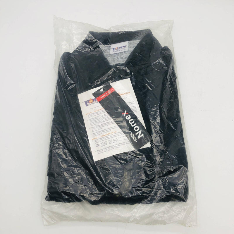 Topps SH155505ML Shirt Nomex Navy Medium Large 15 - 15-1/2 Long Sleeve 7