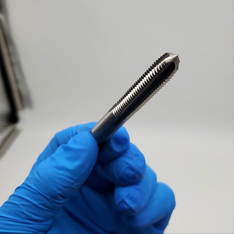 M10x1.5 4 Flute D6 Hand Tap High Speed Steel 3.14" OAL 9/32" Chuck Exactek 2