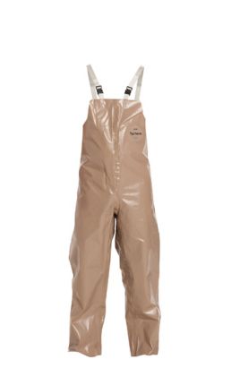 Dupont Tychem 5000 Chemical Resistant Overalls Bib 4XL Tan C3360TTN4X000600 2