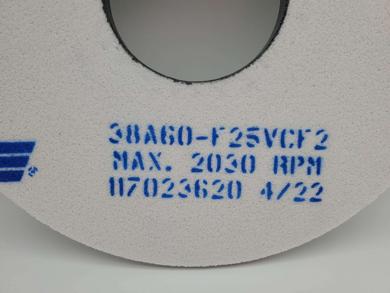 Norton 16"x3/4"x6" Grinding Wheel 38A 60 Grit 6" Arbor Aluminum Oxide 3