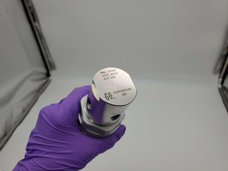 Circor PR50 High Pressure GO Regulator 1/4" NPT 6000 PSI Max PR50-1B11C3J111 3