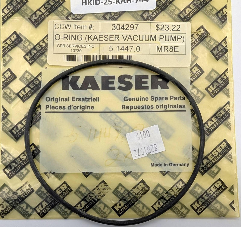 Kaeser 5.1447.0 O-Ring FPM 90SH A for Kaeser Vacuum Pump OEM Part 1