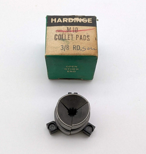 Hardinge M10 3/8" Round Serrated Collet Pads 3-Segment for M10 Collet 1