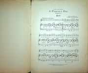 1910 A Perfect Day Vintage Sheet Music Large Carrie Jacobs Bond David Bispham 2