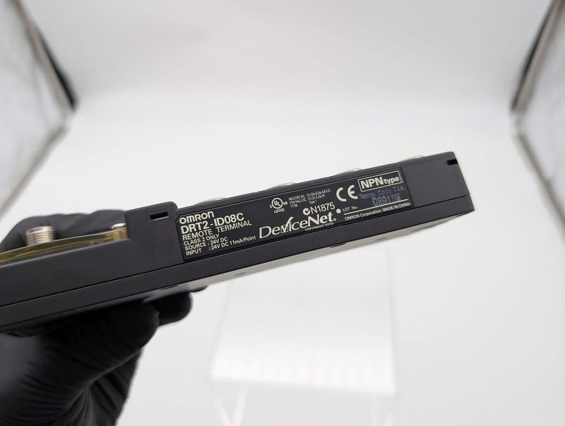 Omron DRT2-ID08C Remote Terminal Smart Slave IP67 8 NPN Inputs 3