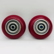 2pk Colson CG-Max Caster Wheel 5 x 2 Polyurethane On Aluminum Maroon 1000lb Capa 1