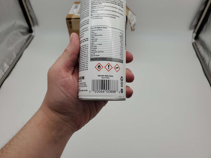 Rust-Oleum Primer Spray Paint White Interior/Exterior Multi Purpose 6 Cans 3