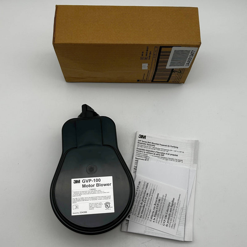 3M GVP-100 Motor Blower Powered Air Purifying Respirator Ref 4240-01-398-0217