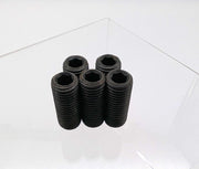 M16-2.0 x 40mm Hex Drive Cup Point Set Screws 8mm Drive Black Oxide Pack of 5 1