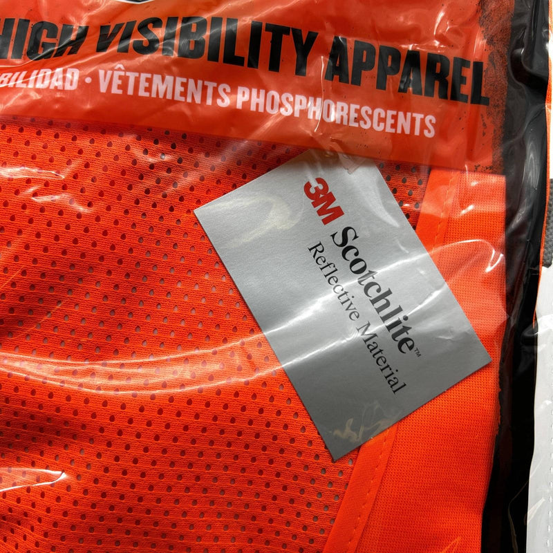 Ergodyne Glowear 8250Z Safety Vest Sz S/M Class 2 Two-Tone Orange Reflective 2pk 5