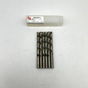 6pk Chicago-Latrobe 44423 Jobber Drill Bit 23/64 List 150L Left-Hand Helix HSS 8