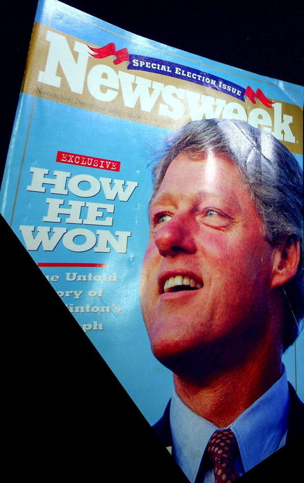 Newsweek Magazine November/December 1992 Bill Clinton Wins Presidency Special 5