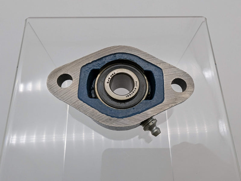 MB Manufacturing FC2-25-5/8 2-Bolt Flange Bearing Unit 5/8" Bore Cast Iron
