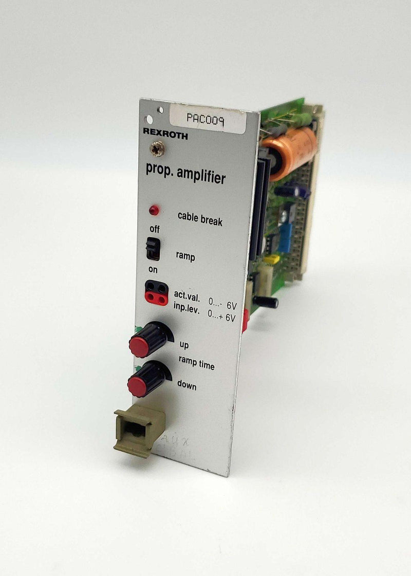 Rexroth VT5003-42/R1E Proportional Amplifier Module Eurocard for DBETR Valve 1